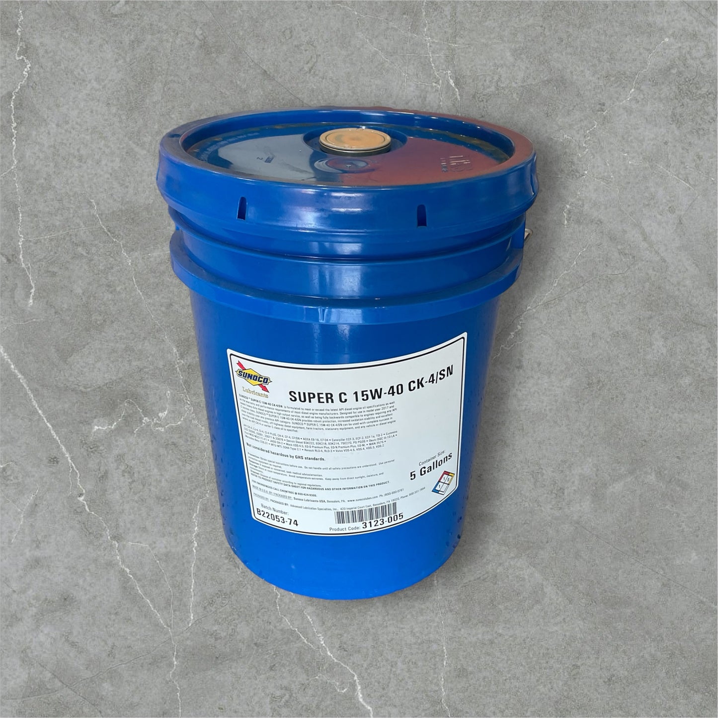 OIL 15-40 5 GALLON